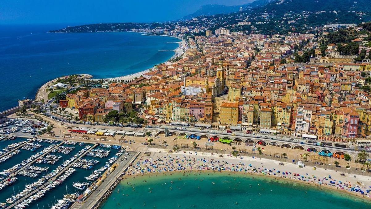 Appartement Moderne Refait A Neuf - 4 Couchages - Menton Buitenkant foto
