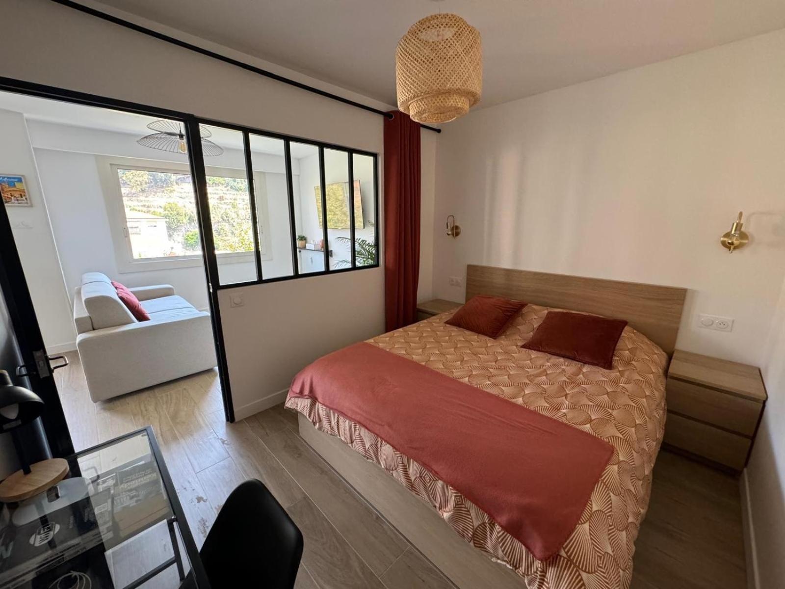 Appartement Moderne Refait A Neuf - 4 Couchages - Menton Buitenkant foto
